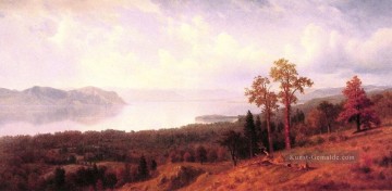  Bierstadt Malerei - Blick auf den Hudson Albert Bier